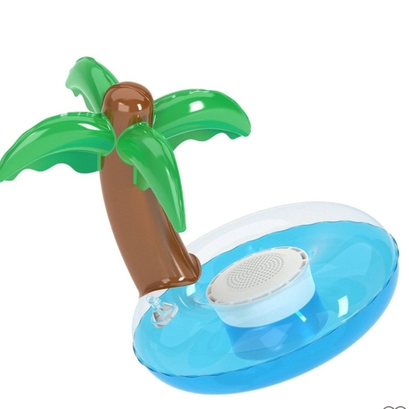Waterproof Palm Tree Floating Speaker - Picture 1 of 3